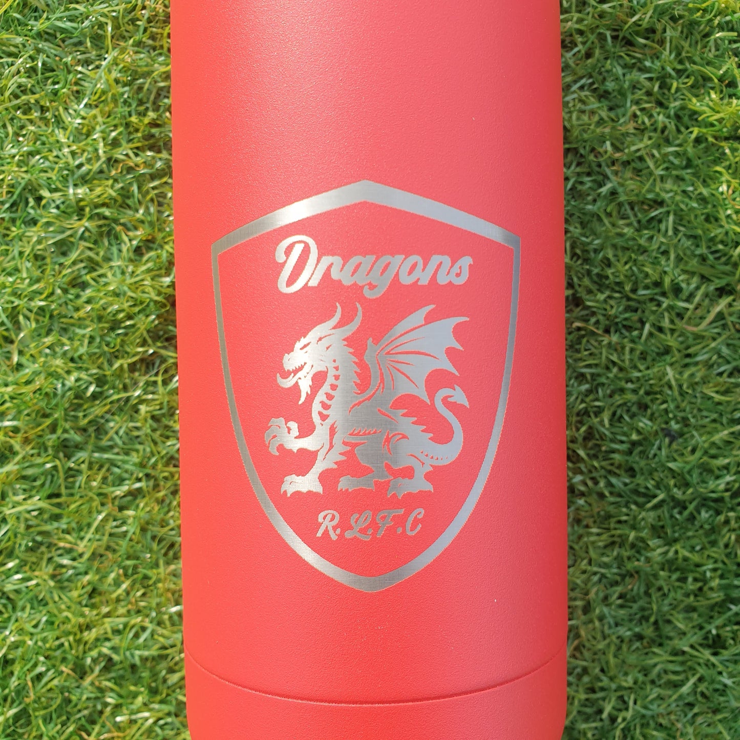 Personalised Engraved Team crest Water Bottles