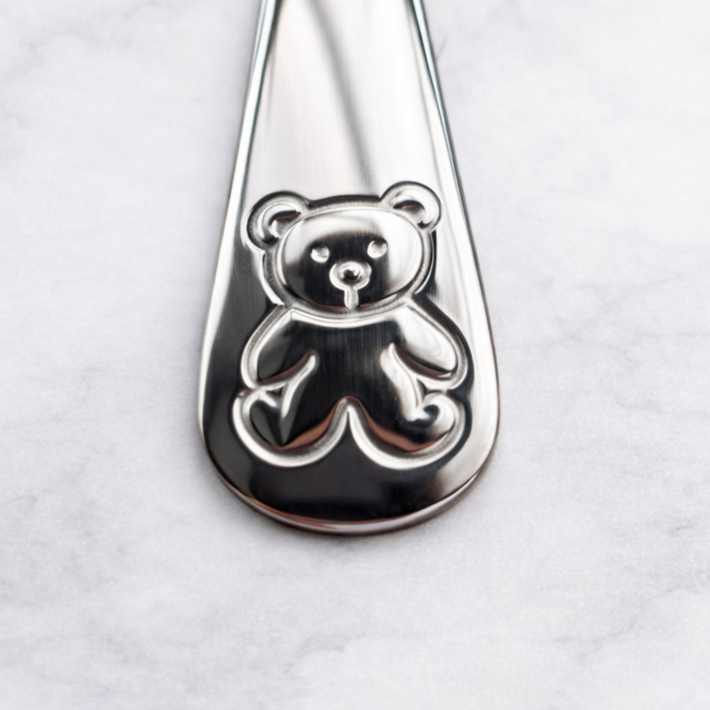 Personalised Childrens Cutlery Set | Bertie Bear 4 Piece Set