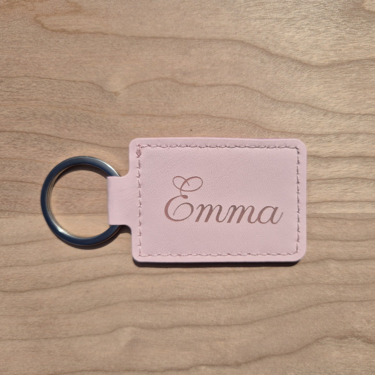 personalised keyrings. Leather key ring keychain