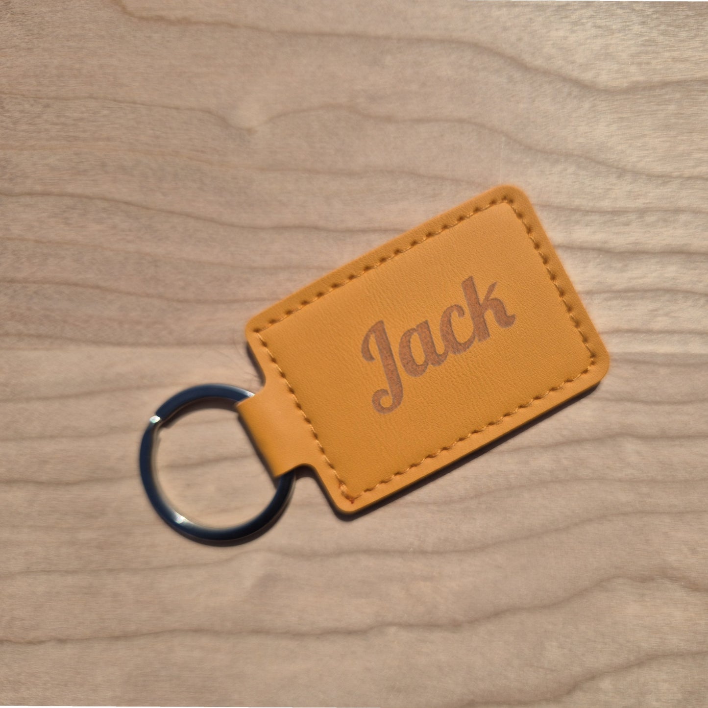 personalised keyrings. Leather key ring keychain