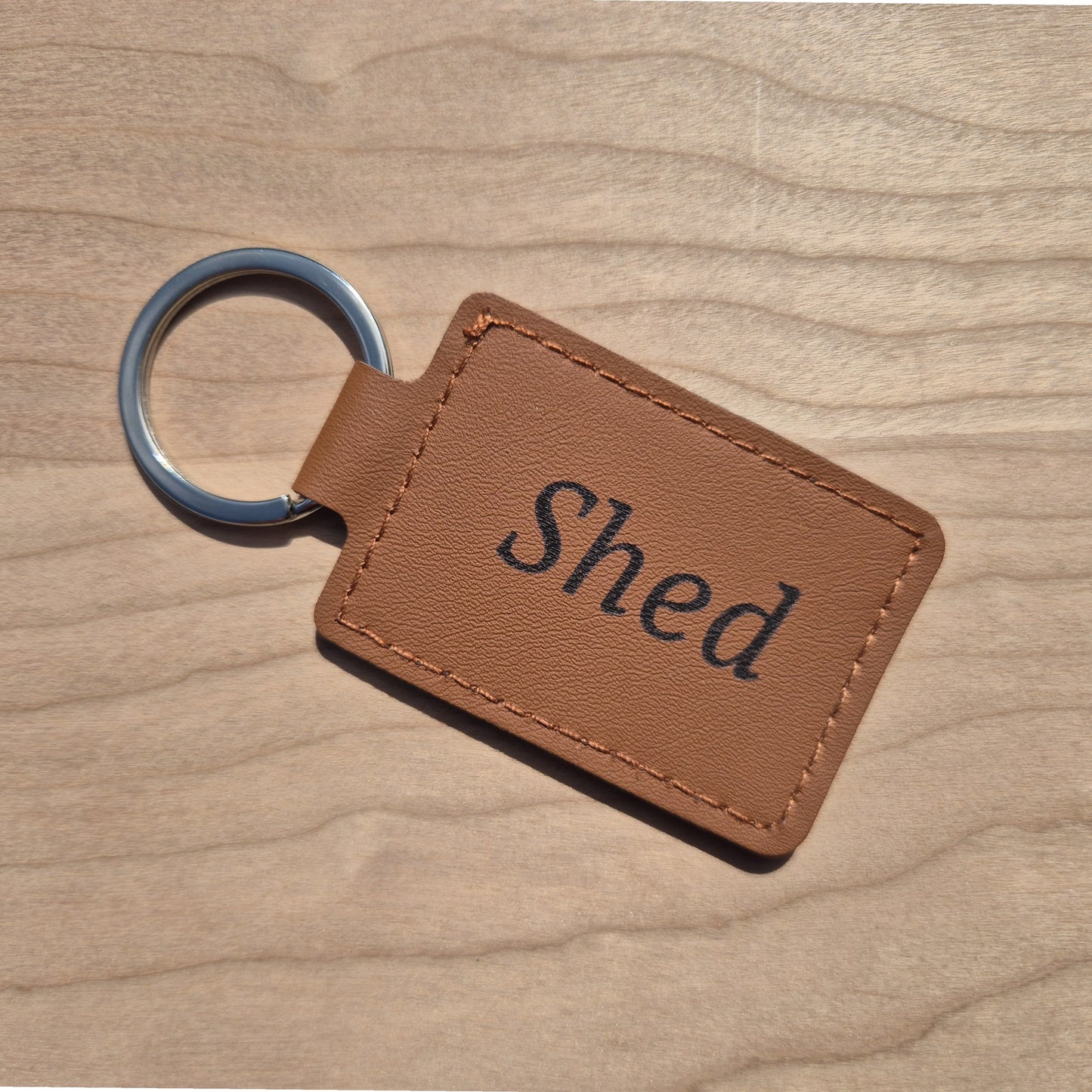 personalised keyrings. Leather key ring keychain