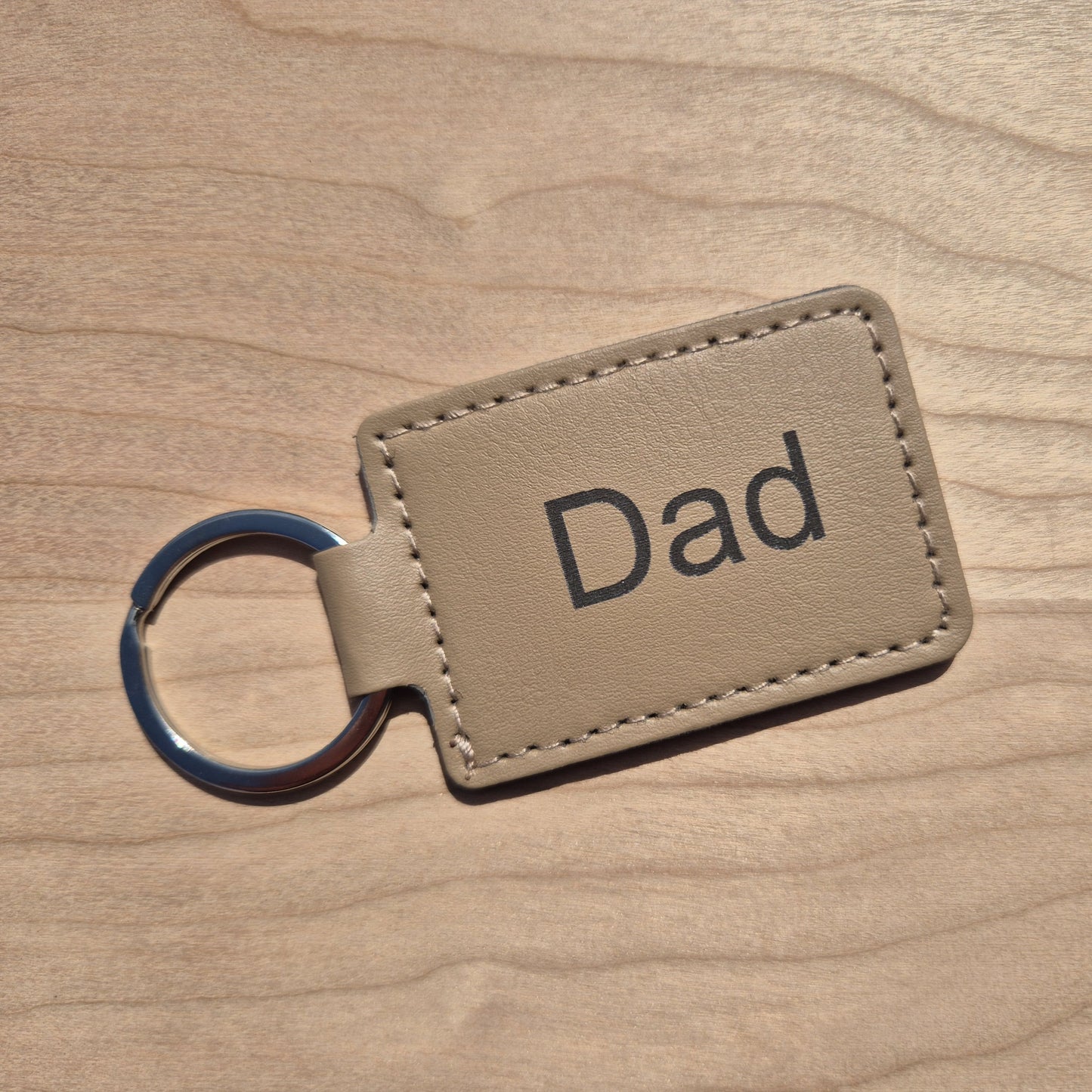 personalised keyrings. Leather key ring keychain