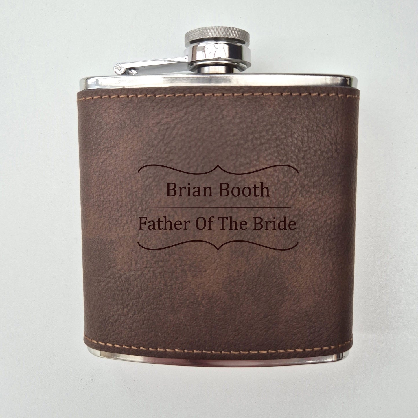 Personalised Hip Flask – Best Hip Flask for Whiskey Lovers | Wedding Party Hipster Flask Gift