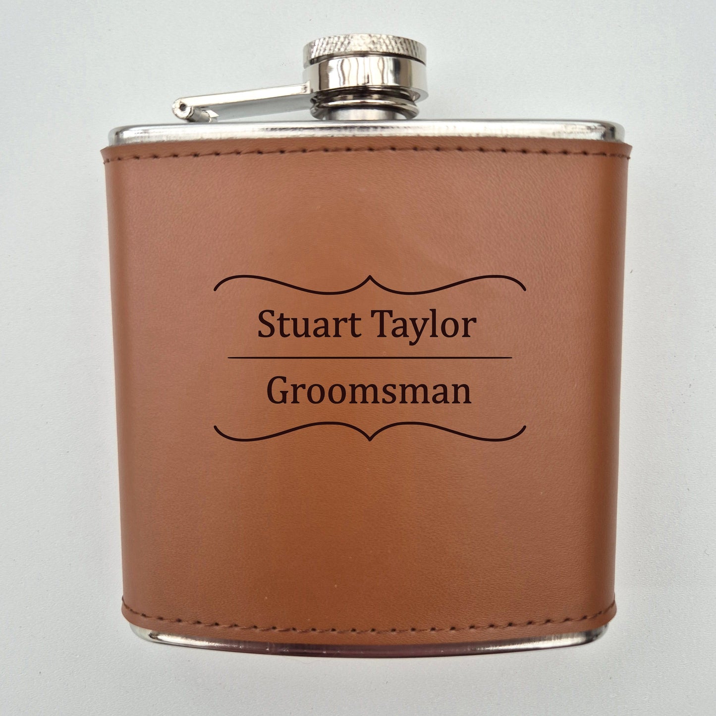 Personalised Hip Flask – Best Hip Flask for Whiskey Lovers | Wedding Party Hipster Flask Gift