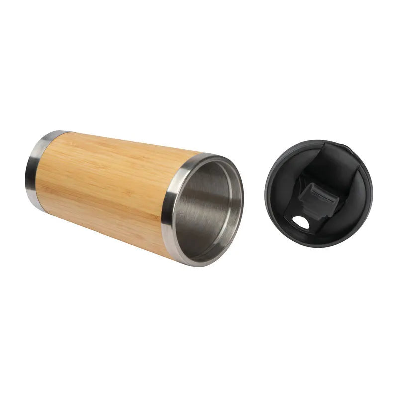 Bamboogarden bamboo travel mug lid and drinking opening