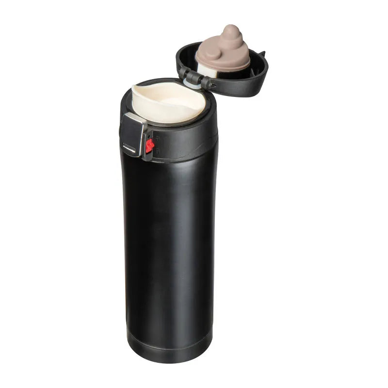 Branded Bucharest vacuum-insulated flask product detail