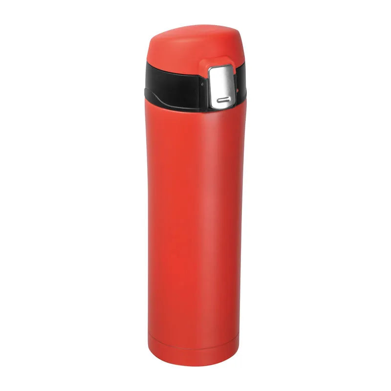 Branded Bucharest 500ml thermal flask in red