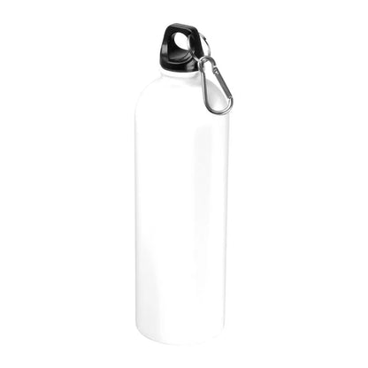 750ml stainless steel corporate water bottle – white