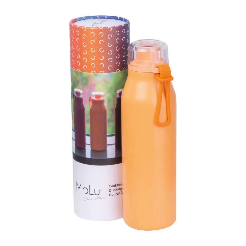 MoLu Grand Haven 640ml insulated corporate bottle – orange