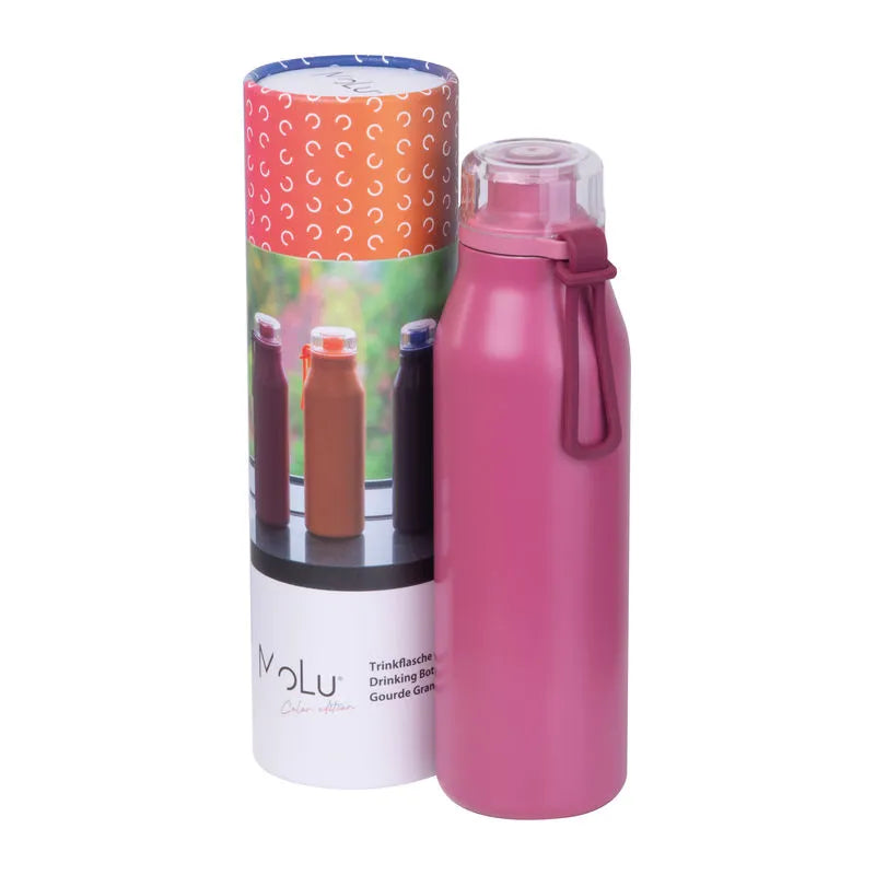 MoLu Grand Haven 640ml insulated corporate bottle – Pink