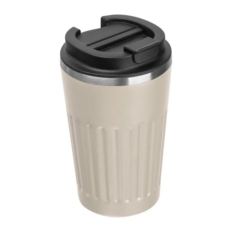 Beige Venice 400ml insulated travel mug for corporate branding
