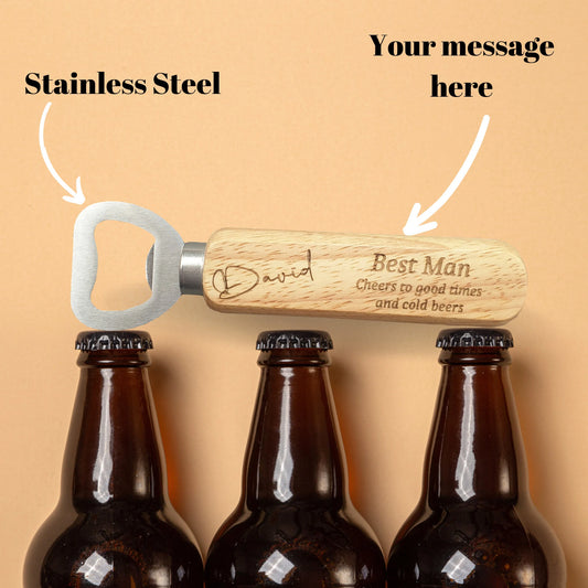 pesonalised bottle opener