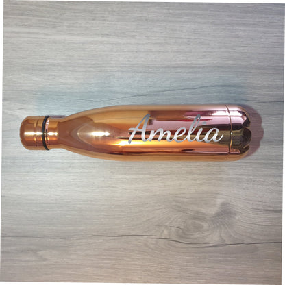 Personalised Thermal Water Bottle 500ML Sports Bottle