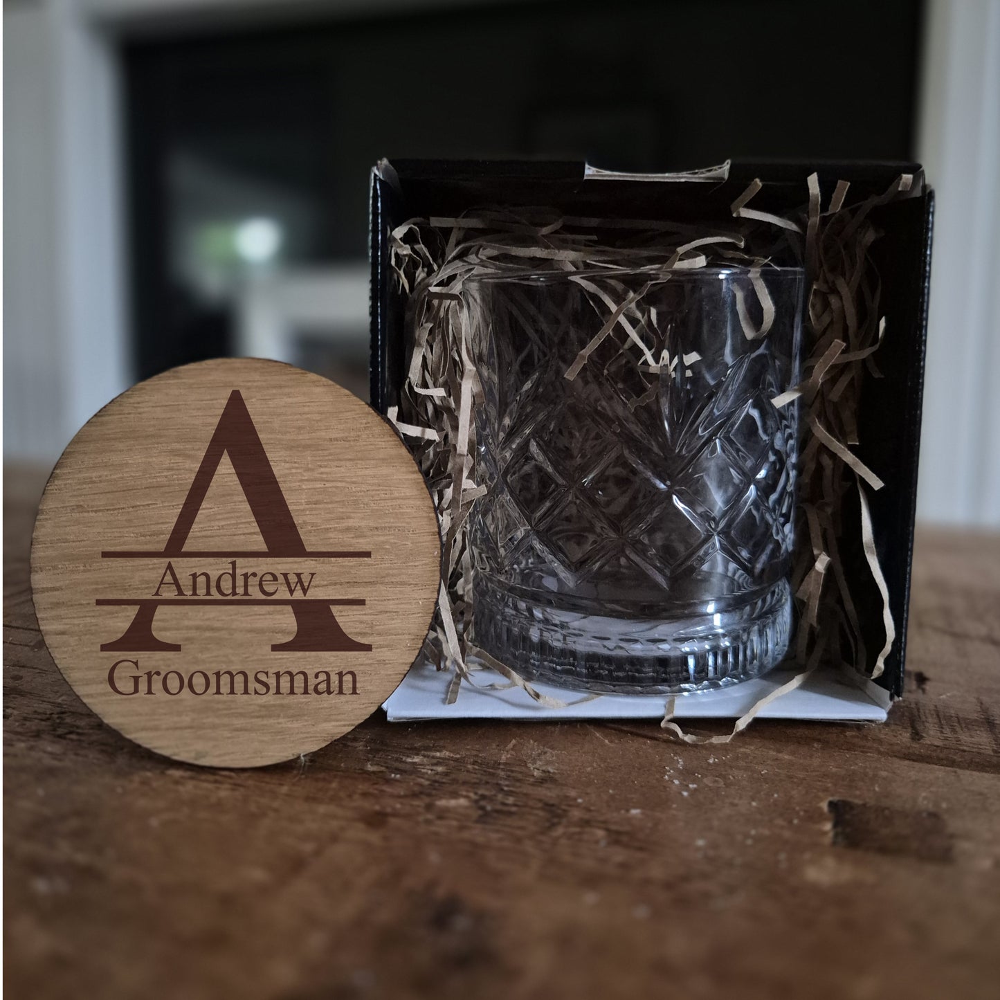 Engraved Whisky Glasses – presents for best man and groomsmen